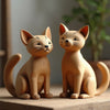 Hand-carved Wooden Cats - Hand Carved Wooden Cats for Timeless Home Decor Ideas