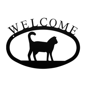 Kitty & Bird Welcome Signs Proudly Made in USA