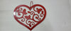 LOVE Red Metal Wall Sign – Made in USA Home & Garden Decor