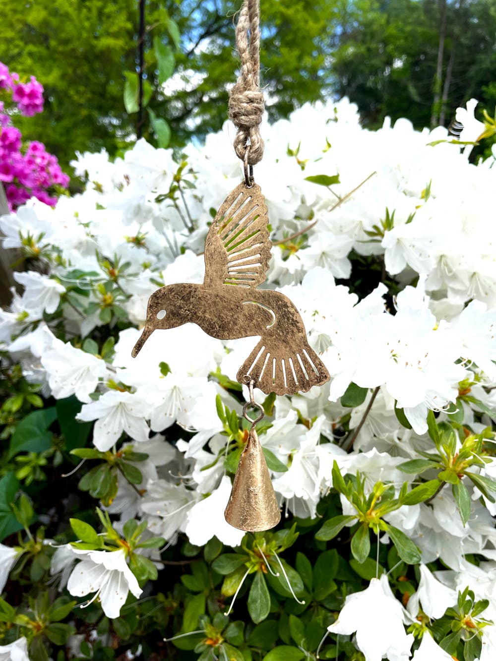 Mini Hummingbird Wind Chime – Decorative Outdoor Garden Hanging