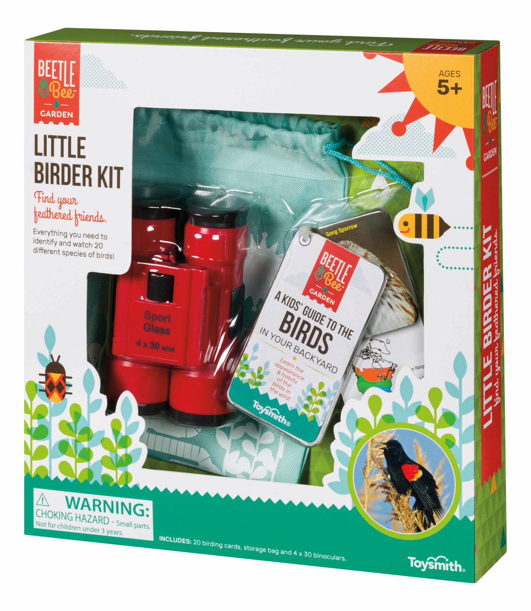 Beetle & Bee Little Birder Set – Bird Watching Kit for Kids