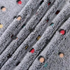 Super Soft Cute Kitty Flannel Blanket – Cozy Cat Throw in 3 Colors & Multiple Sizes