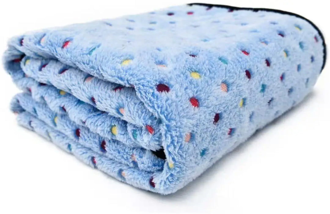 Super Soft Cute Kitty Flannel Blanket – Cozy Cat Throw in 3 Colors & Multiple Sizes