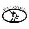Hummingbird Welcome Sign – USA-Made Outdoor Garden Wall Decor