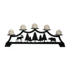 5-Candle Fireplace Pillar Candle Holder – Made in New York, USA