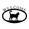 Cat Welcome Sign – Made in USA Outdoor Garden & Home Decor (3 Styles)